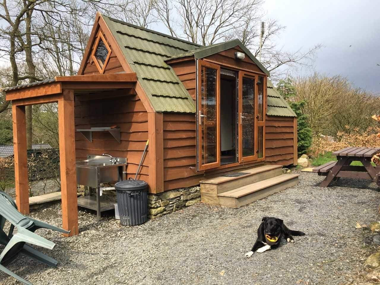 Cartmel Camping Pod Грейндж-овер-Сандс Экстерьер фото